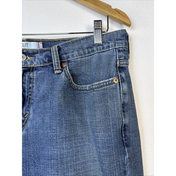 Levi's Boot Cut 515 Denim Blue Jeans Size 12M 99% Cotton western Medium wash - Picture 2 of 11